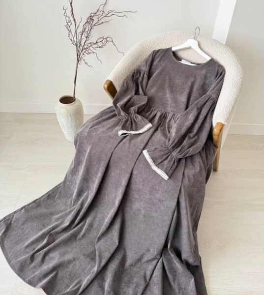 0028 Kolu Dantelli Elbise