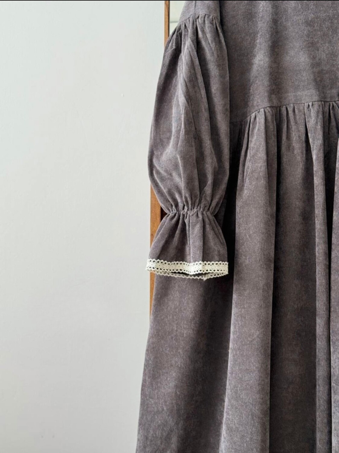 0028 Kolu Dantelli Elbise - 5