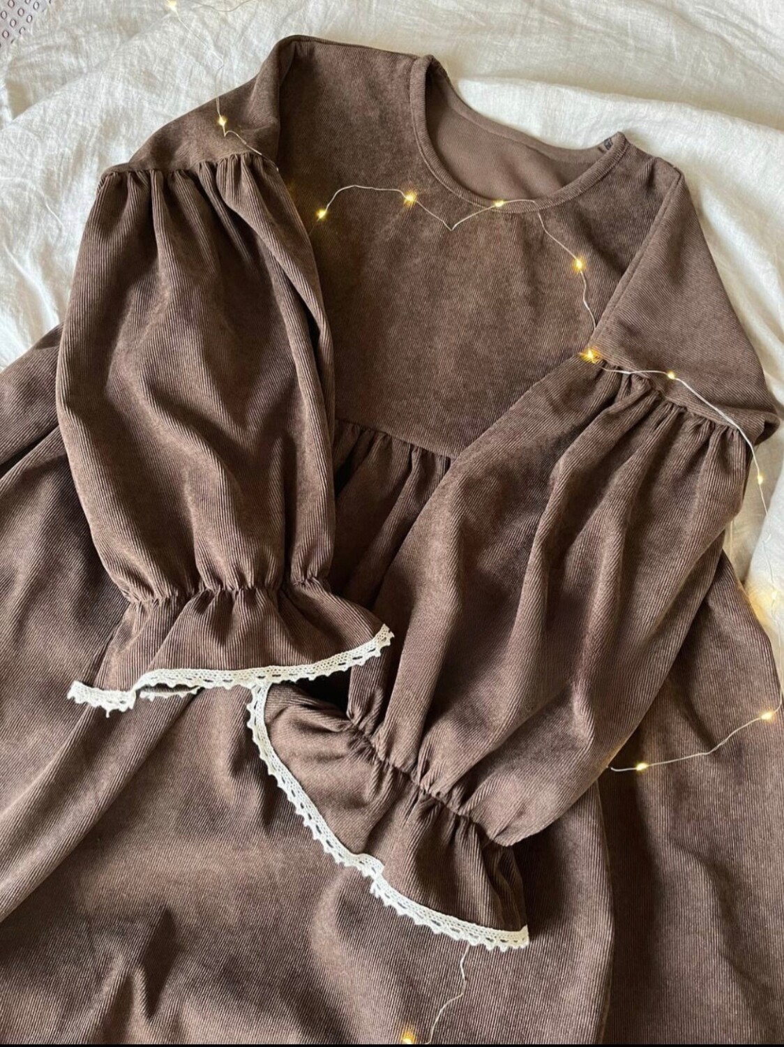 0028 Kolu Dantelli Elbise - 4