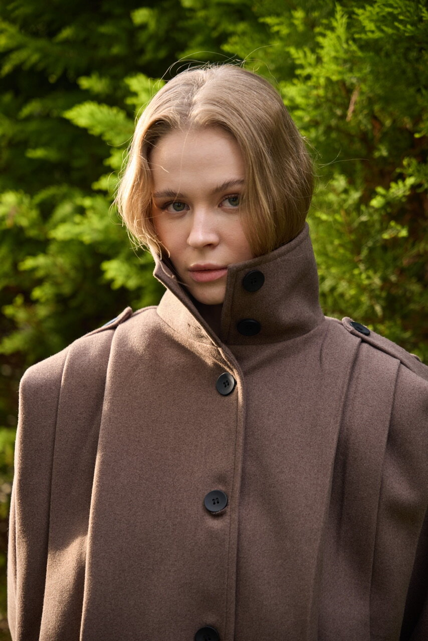 0030  Pileli Kaşe Kap Kahverengi - 6