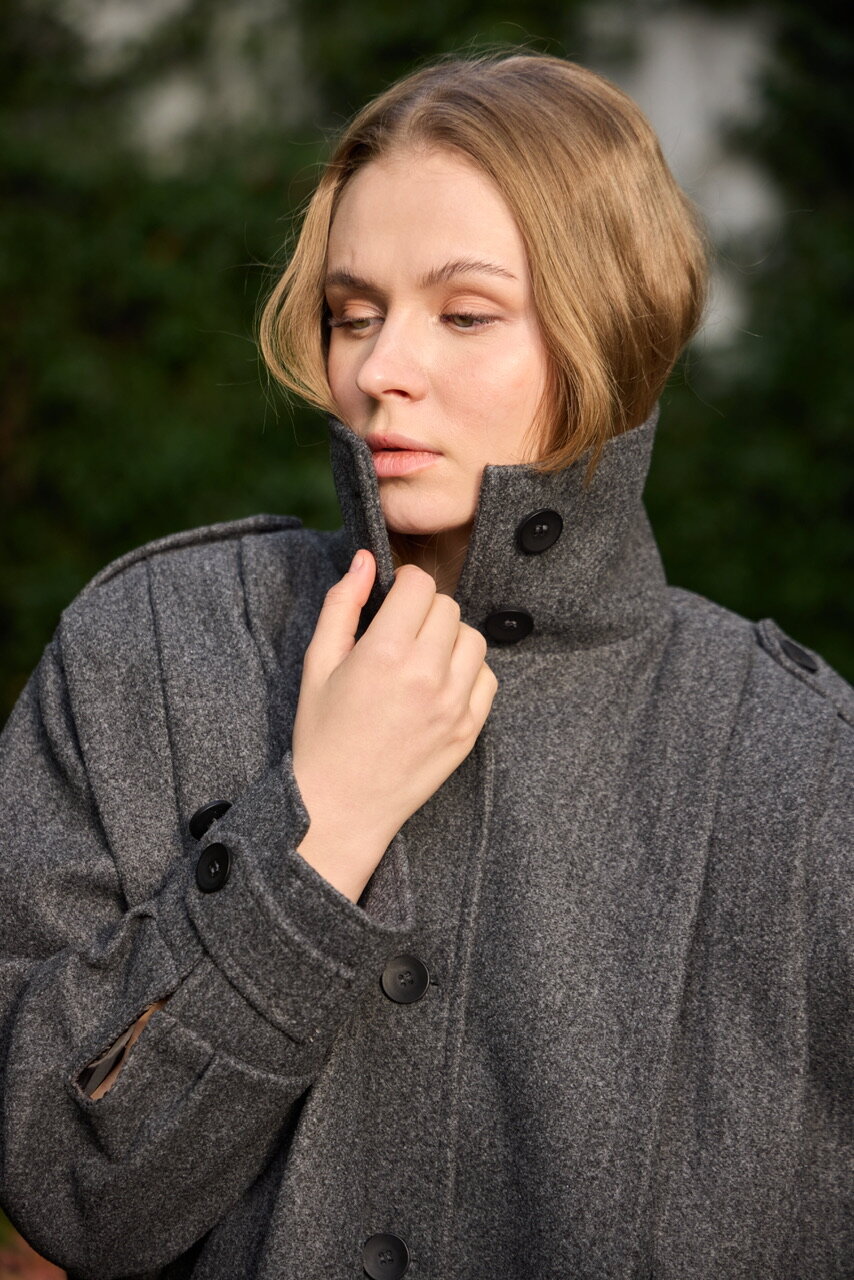 0030  Pileli Kaşe Kap Antrasit - 2