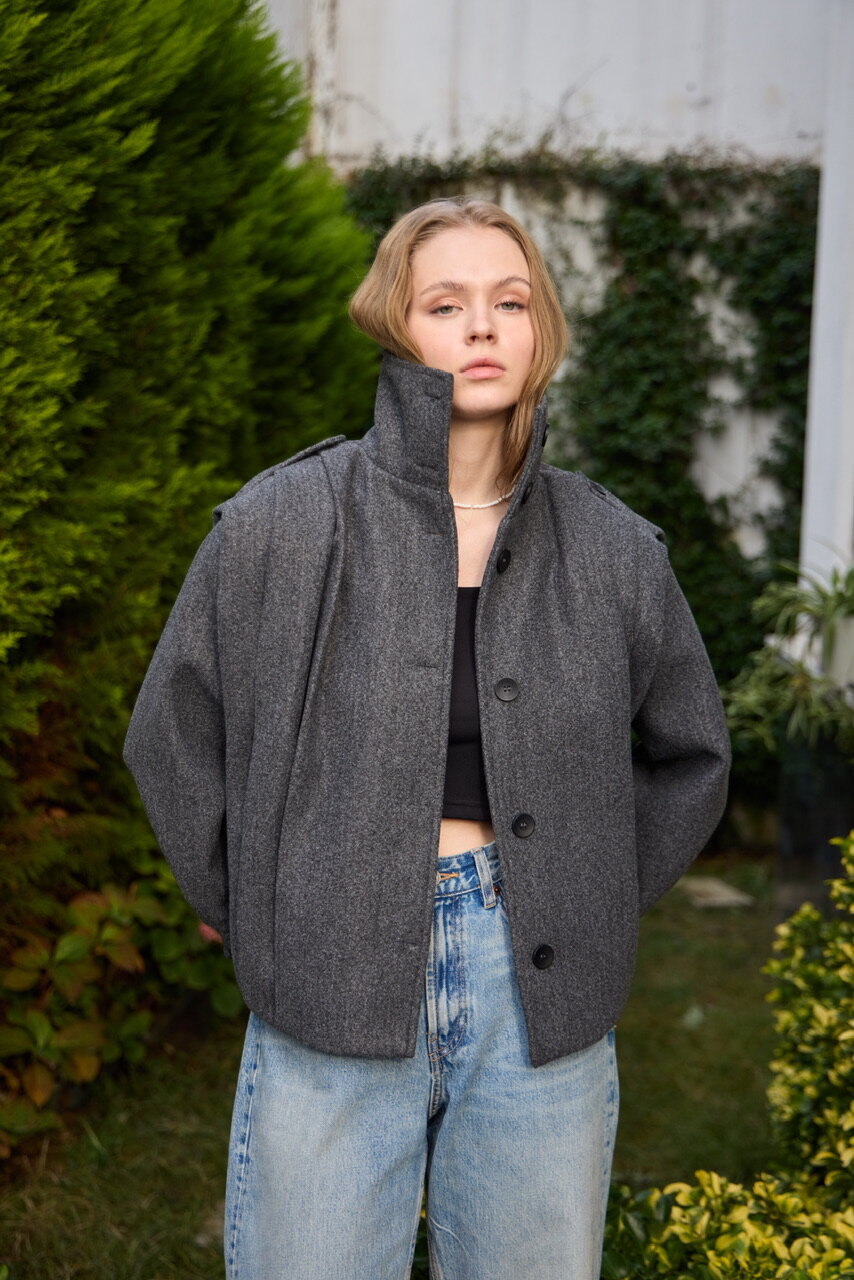 0030  Pileli Kaşe Kap Antrasit - 6