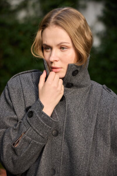 0030  Pileli Kaşe Kap Antrasit - 10