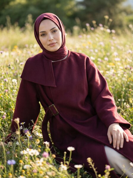 0031 ELBİSE KAP- BORDO