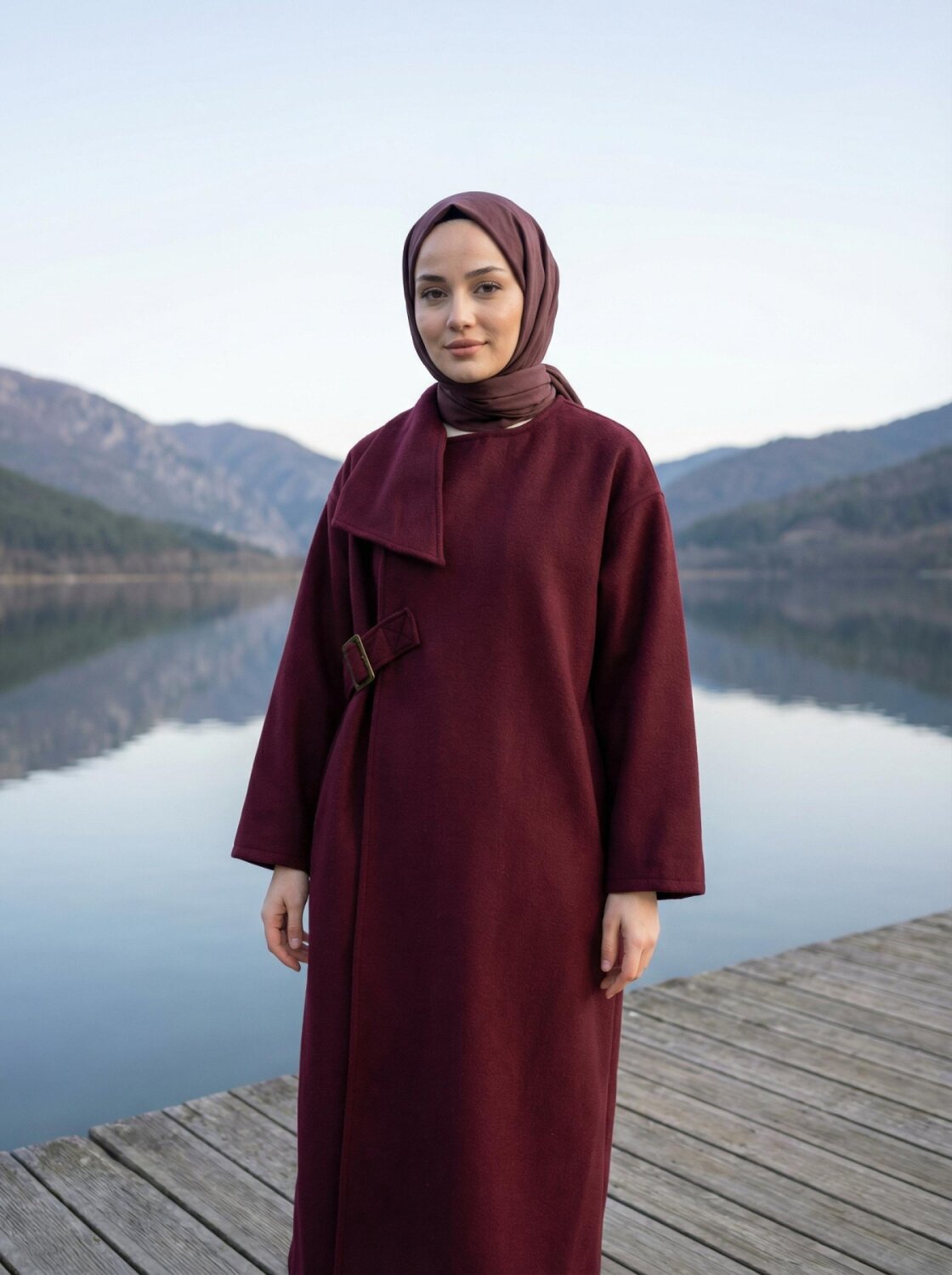 0031 ELBİSE KAP- BORDO - 2