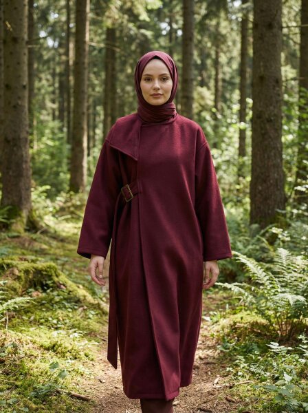 0031 ELBİSE KAP- BORDO - 3