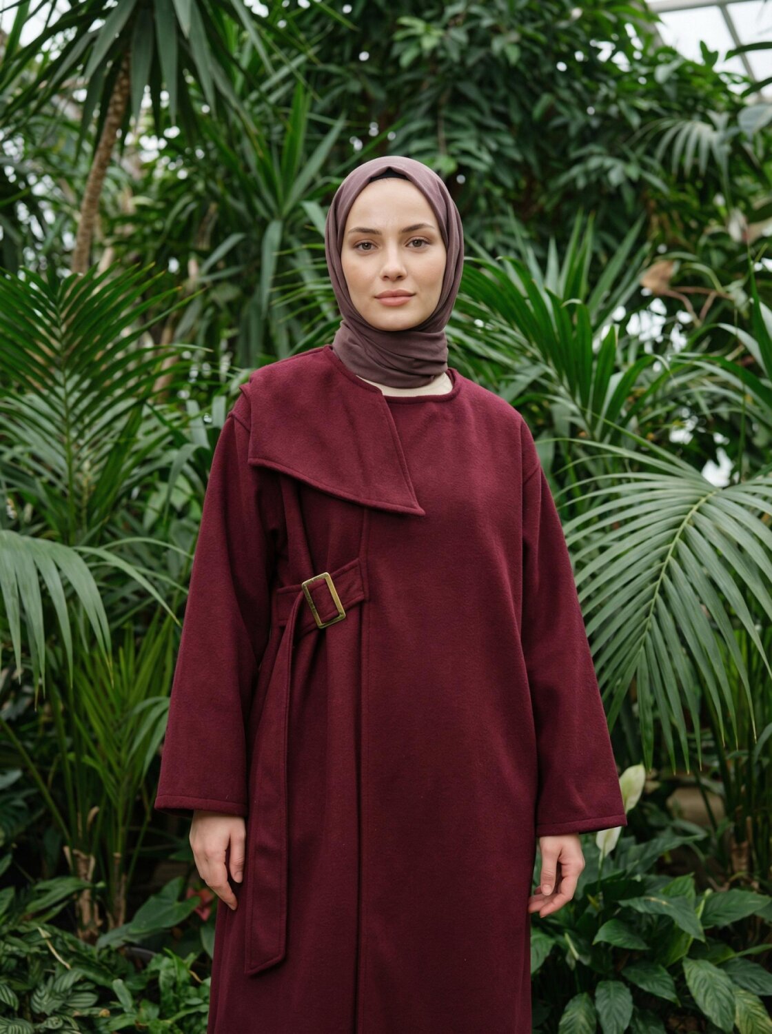 0031 ELBİSE KAP- BORDO - 4