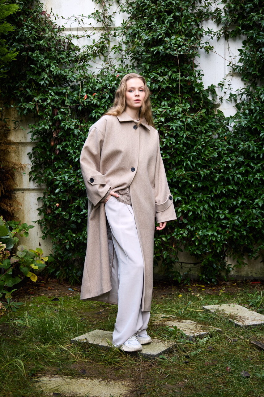 0032 Kaşe Kaban  - Taş - 5