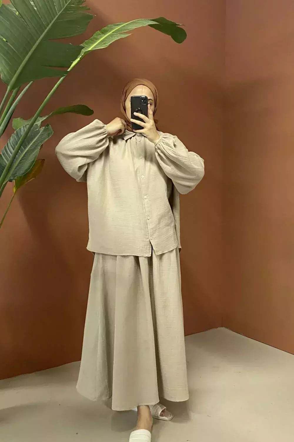 Müslin Etek Takım Taş - 2