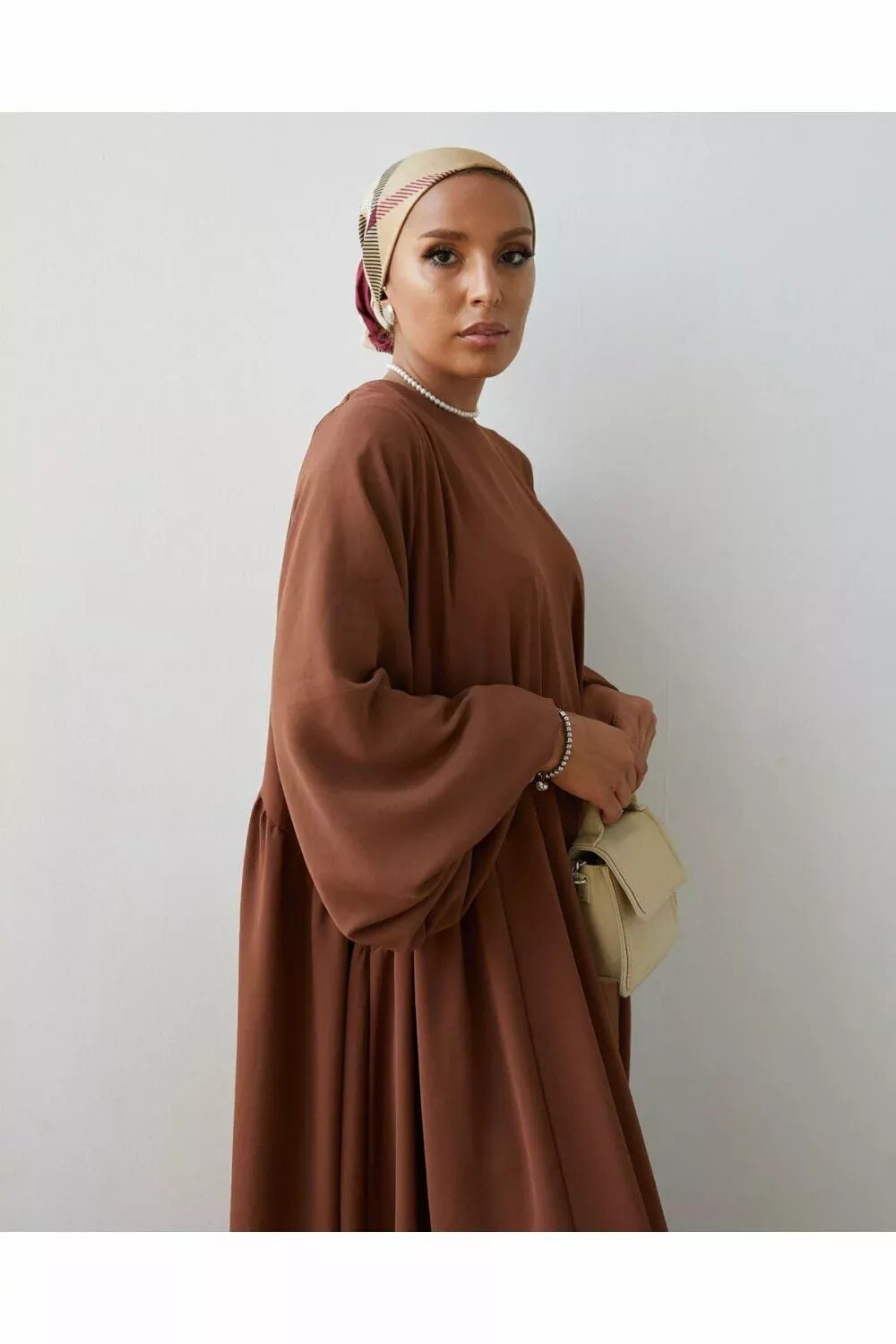 Parla Elbise Kahverengi - 2