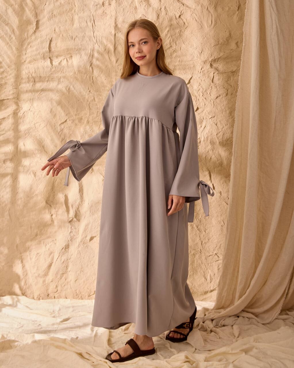 Raha Elbi̇se Açık Gri - 3