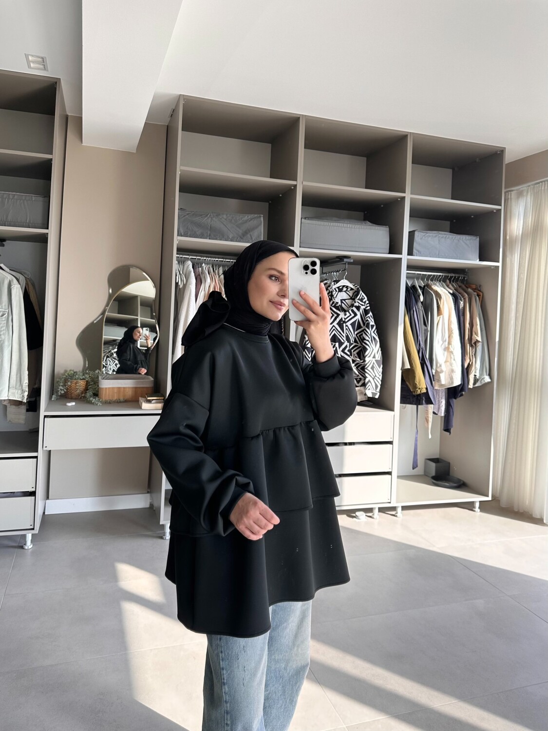 Scuba Katkat Tunik Siyah - 2